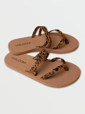 Girls Easy Breezy Sandal - Cheetah