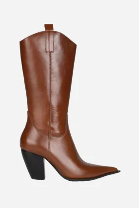 Jeffrey Campbell Reckon Knee Boot in Tan