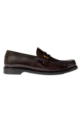 Le Loafer Logo-Embellished Patent-Leather Loafers