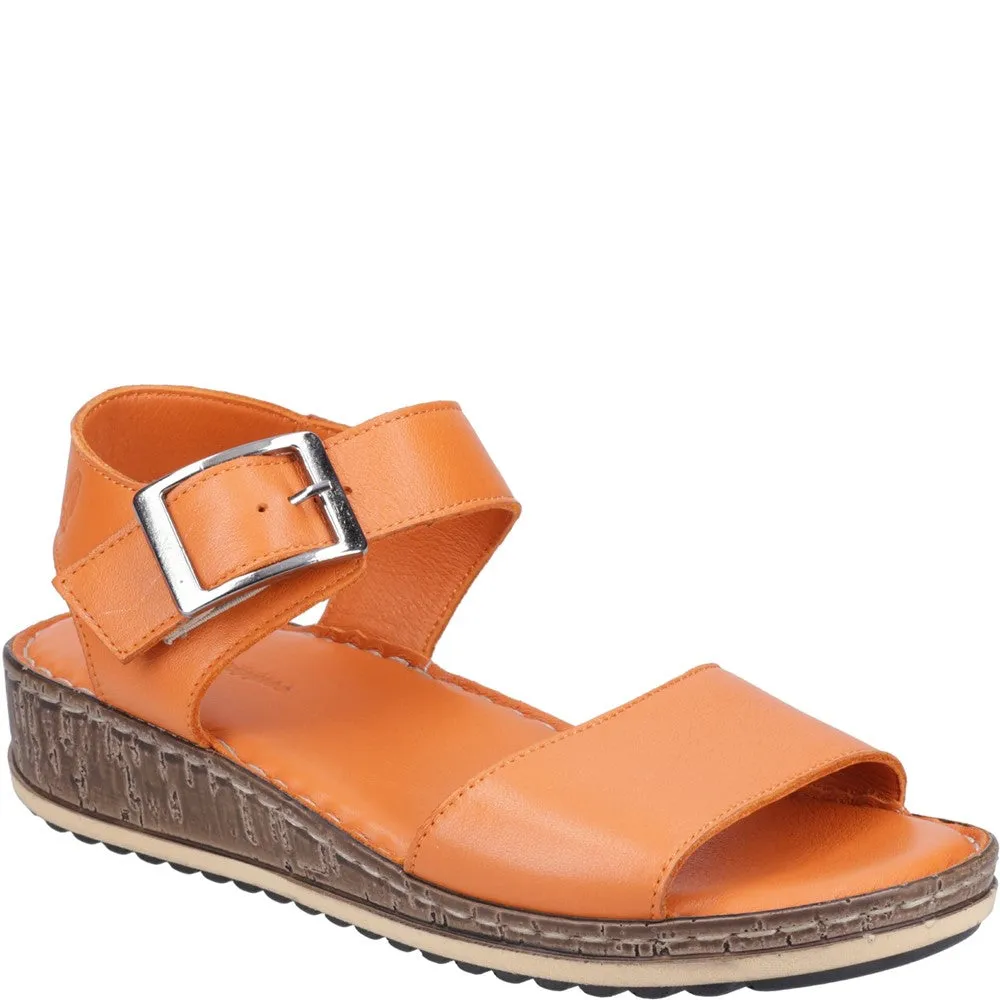 Orange Ellie Sandals