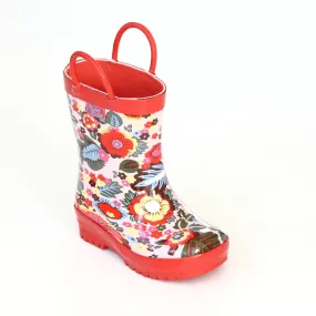 Pluie Pluie Girls RB - MF Multi Floral Rain Boots