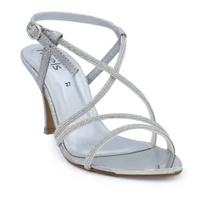 Silver Fancy Sandal 066616