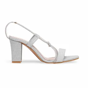 Silver Fancy Sandal FN6080